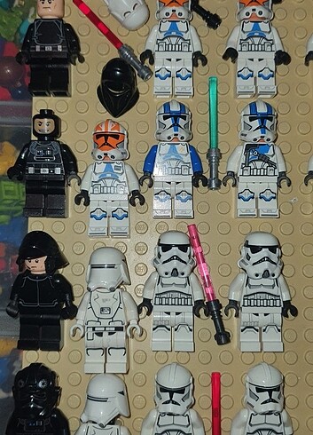  Beden Renk Lego starwars figürleri 