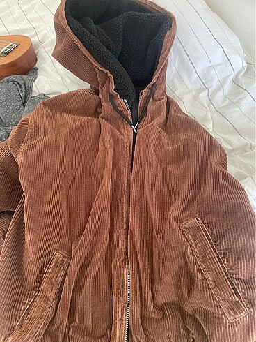 l Beden kahverengi Renk Vintage ceket