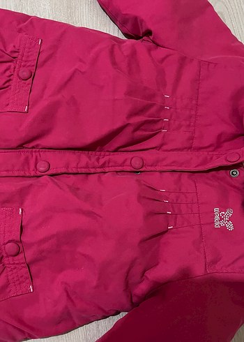Kız Çocuk Pembe Fermuarlı Street Wear Ceket hiç kusuru yok - Görsel 2