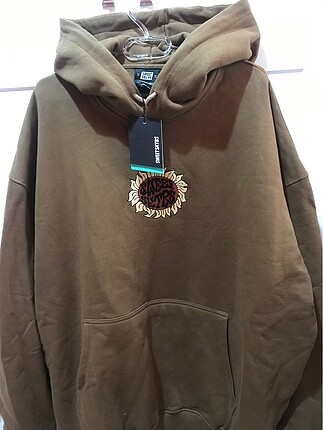 Kahverengi oversize sweat