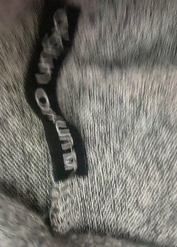 Gri Kapüşonlu Kadın Triko tunik Elbise - Görsel 3