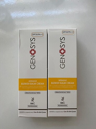 Genosys bbc gunes kremi