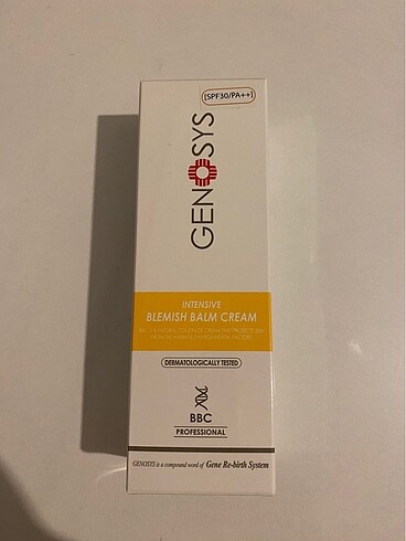 Genosys bbc gunes kremi