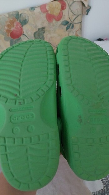 36 Beden yeşil Renk Orjinal Crocs yeşil terlik