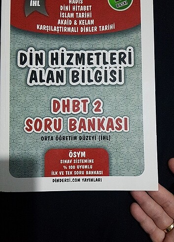 Dhbt çalışma kitaplari 3 adet