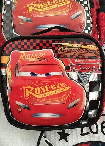 Beslenme çantası Şimşek McQueen