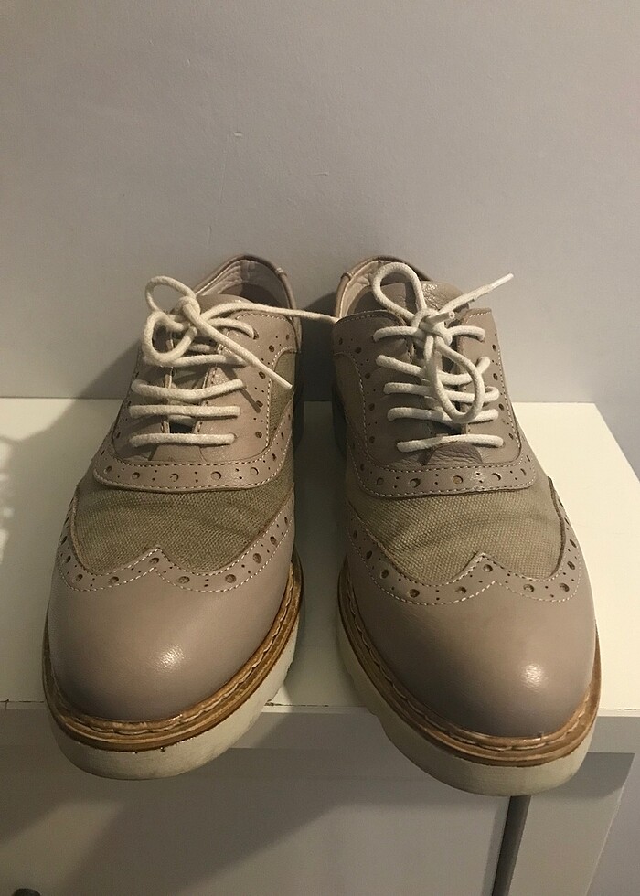 Oxford kadin ayakkabi - Görsel 2