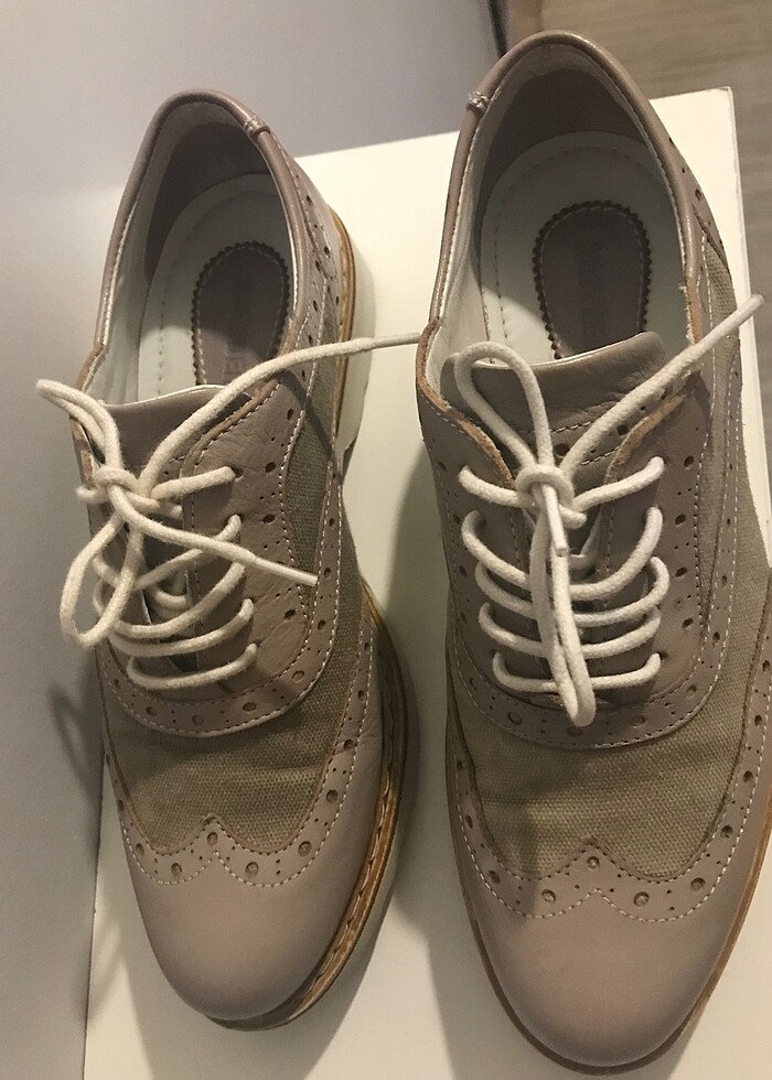 Oxford kadin ayakkabi - Görsel 4