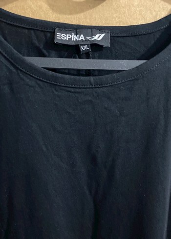 Siyah Uzun Kolsuz Drapeli Elbise - Görsel 2