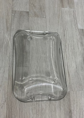 Şeffaf Dikdörtgen Cam Kek Kalıbı - Görsel 3