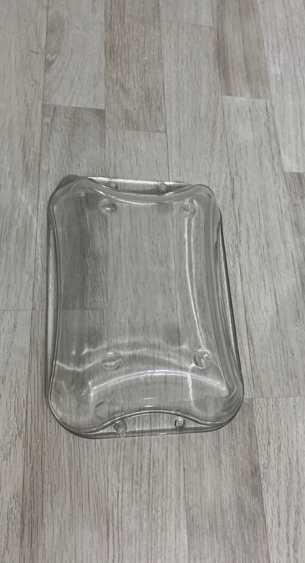 Şeffaf Dikdörtgen Cam Kek Kalıbı - Görsel 3