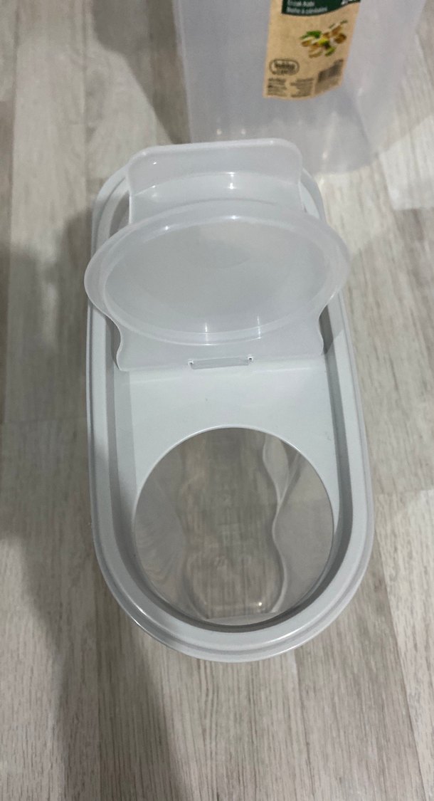 2'li Gri Plastik Saklama Kabı 2.4L - Görsel 2