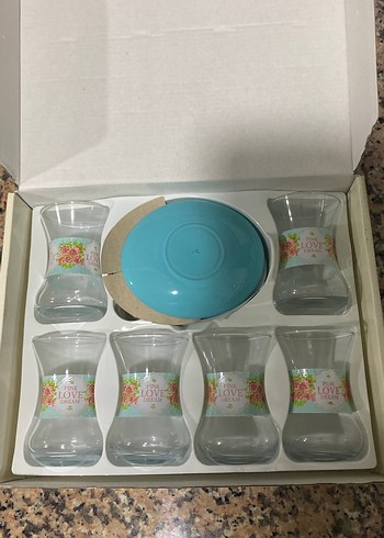 LAV Pastel Renkli 12 Parça Çay Seti - Görsel 2