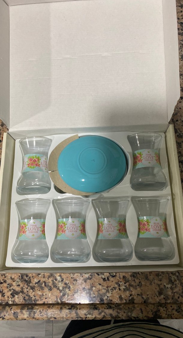 LAV Pastel Renkli 12 Parça Çay Seti - Görsel 2