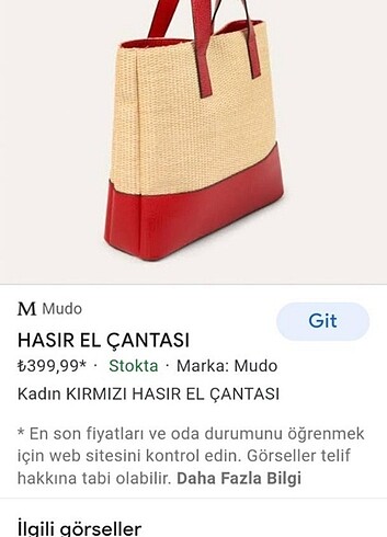 Mudo Mudo Kırmızı Kol Çantası