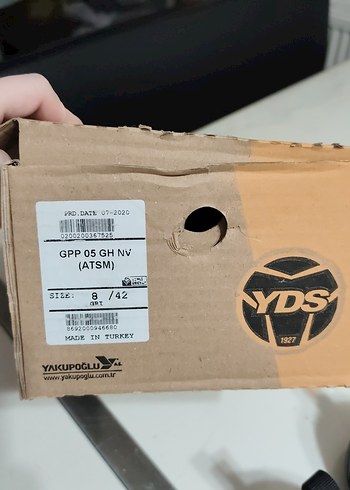 Gri Erkek YDS İŞ AyakkabıSİ - Görsel 5