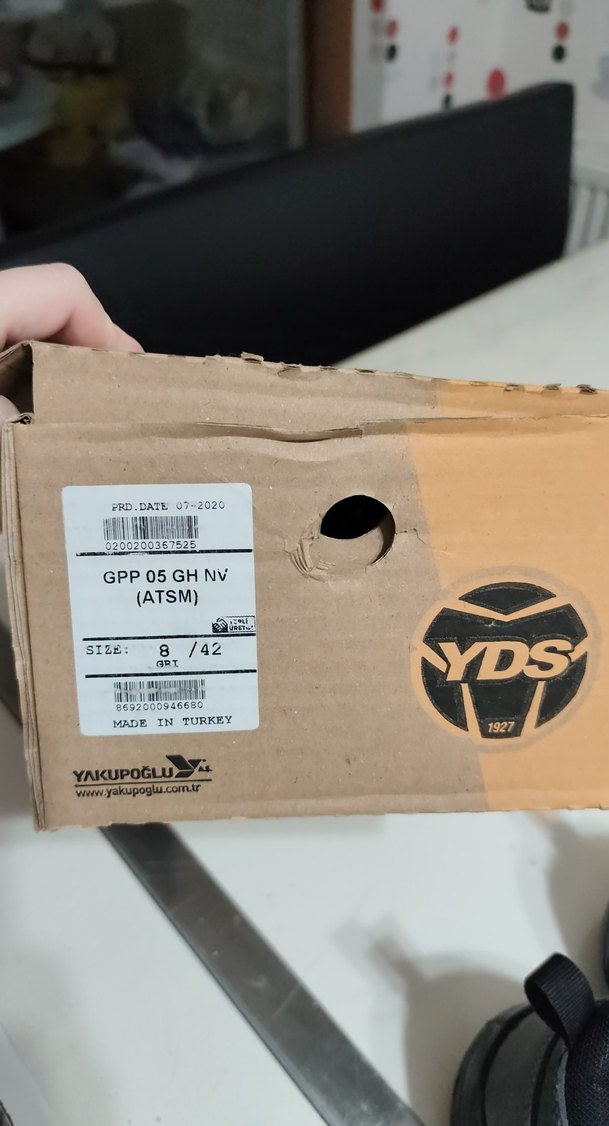 Gri Erkek YDS İŞ AyakkabıSİ - Görsel 5