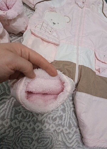 Kız bebek astronot mont  - Görsel 5