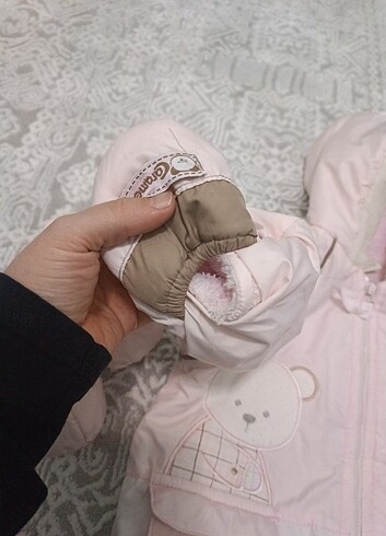 Kız bebek astronot mont  - Görsel 6