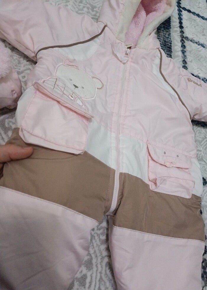 Kız bebek astronot mont  - Görsel 3