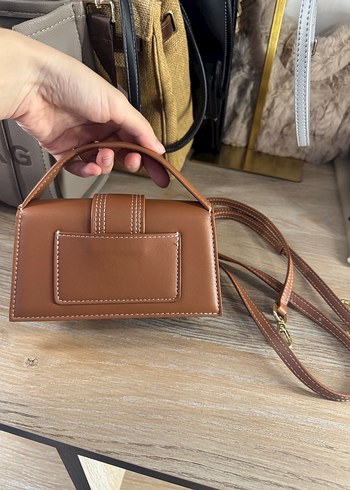 Kahverengi Deri JACQUEMUS Kadın Çanta - Görsel 4