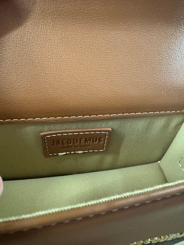 Kahverengi Deri JACQUEMUS Kadın Çanta - Görsel 2