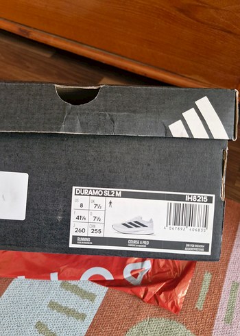 Adidas Duramo Sl 2 Beyaz Koşu Ayakkabısı - Görsel 4