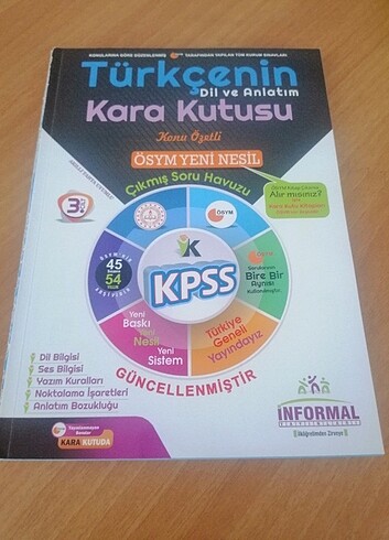 Türkçenin kara kutusu dil ve anlatım 