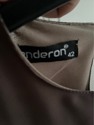 Şifon balon kol Clos elbise 42 beden sorunsuzdur - Görsel 6