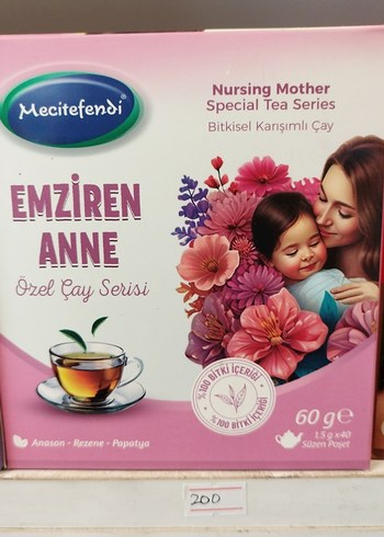 Mecitefendi Emziren Anne Bitkisel Çay 60g
