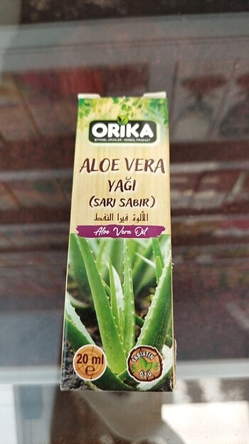 Orika aloe vera yağı 20 ml 