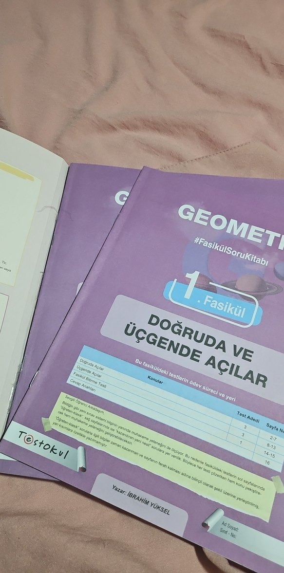 TYT Geometri 10 Fasikül Soru Kitabı - Görsel 2