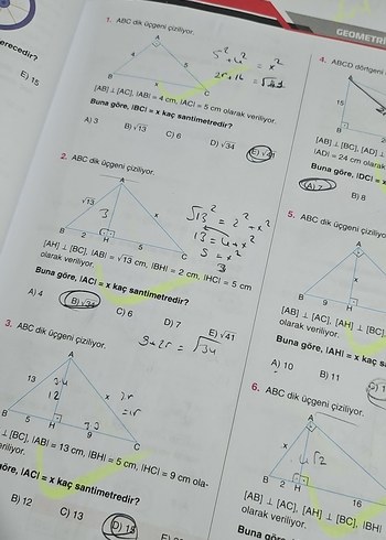 Plus Serisi TYT AYT Geometri Soru Bankası - Görsel 2