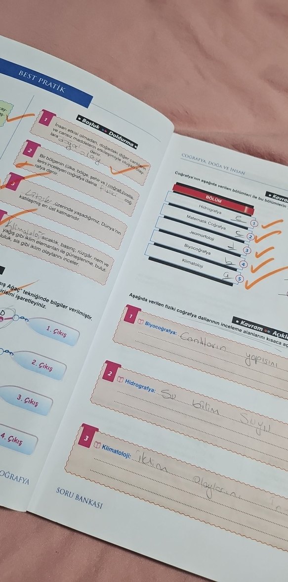 9. Sınıf Coğrafya Soru Bankası - Görsel 2