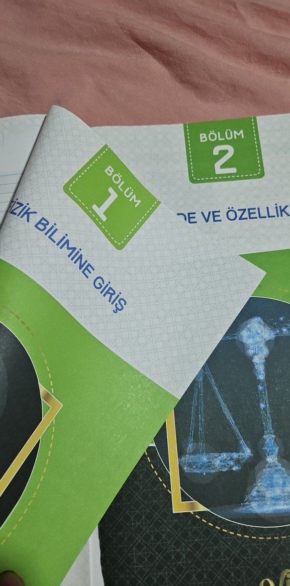 9. Sınıf Fizik Soru Bankası - Görsel 2