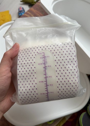 Mochi Sızdırmaz Anne Sütü Saklama Poşeti 50'li - Görsel 2