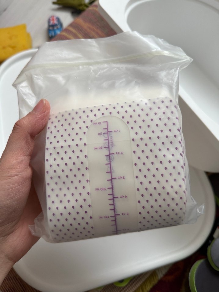 Mochi Sızdırmaz Anne Sütü Saklama Poşeti 50'li - Görsel 2