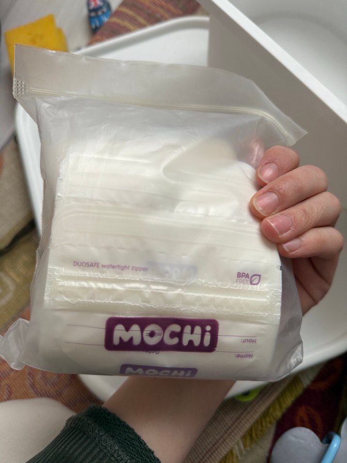 Mochi Sızdırmaz Anne Sütü Saklama Poşeti 50'li - Görsel 3