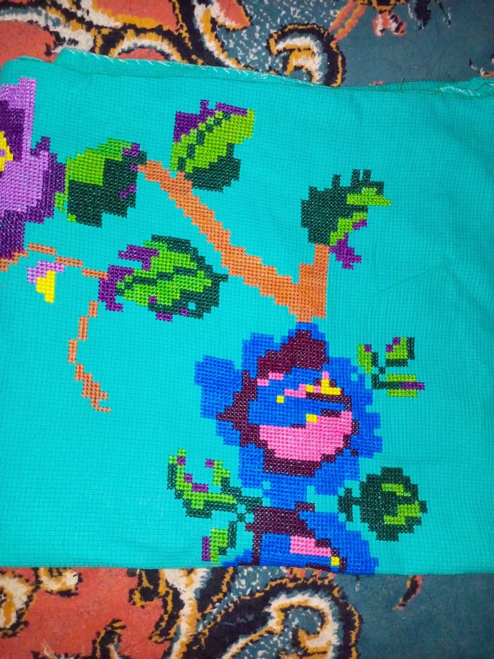 Kaneviçe Kırlent - Görsel 5