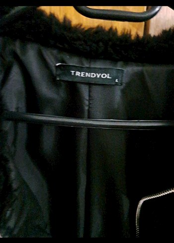 Tüylü Deri Ceket - Görsel 4