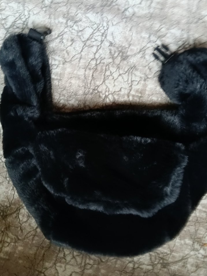 Siyah Kürklü Kadın Şapka - Görsel 3