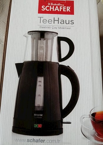 Schafer Siyah Elektrikli Çay Makinesi - Görsel 3