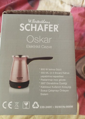 Schafer Schafer Oskar Elektrikli Cezve