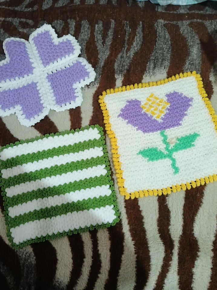 Renkli El Örgüsü Lif - Görsel 2