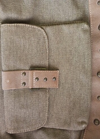 Keten Vintage Çanta - Görsel 5