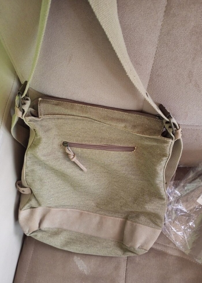 Keten Vintage Çanta - Görsel 3