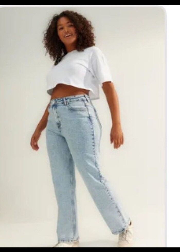 Trendyol Büyük Beden Kot Pantolon - Görsel 2