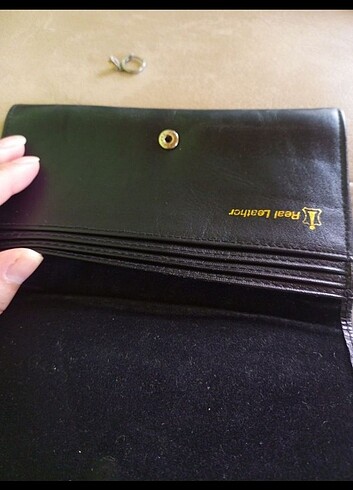 Real Leather Cüzdan