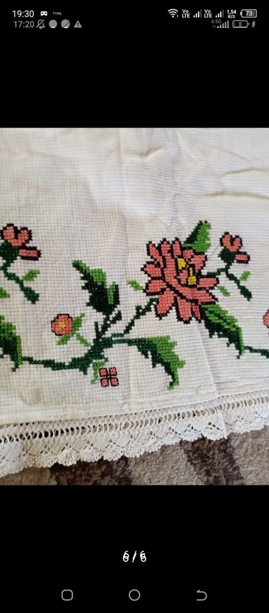 Kanaviçe Uzun Yastik - Görsel 4