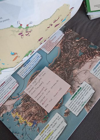  Beden Türkiye Haritaları Çalışma Defteri